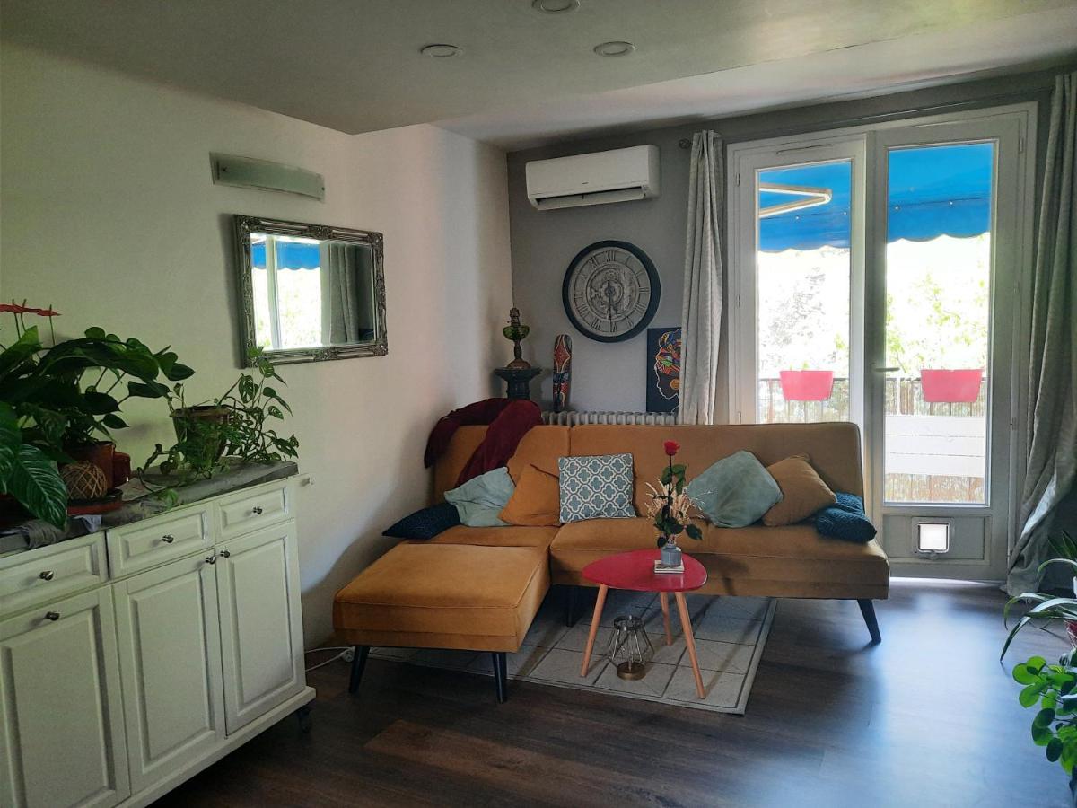 Charmant Logement Climatise Proche Centre Et Plage Lägenhet Montpellier Exteriör bild